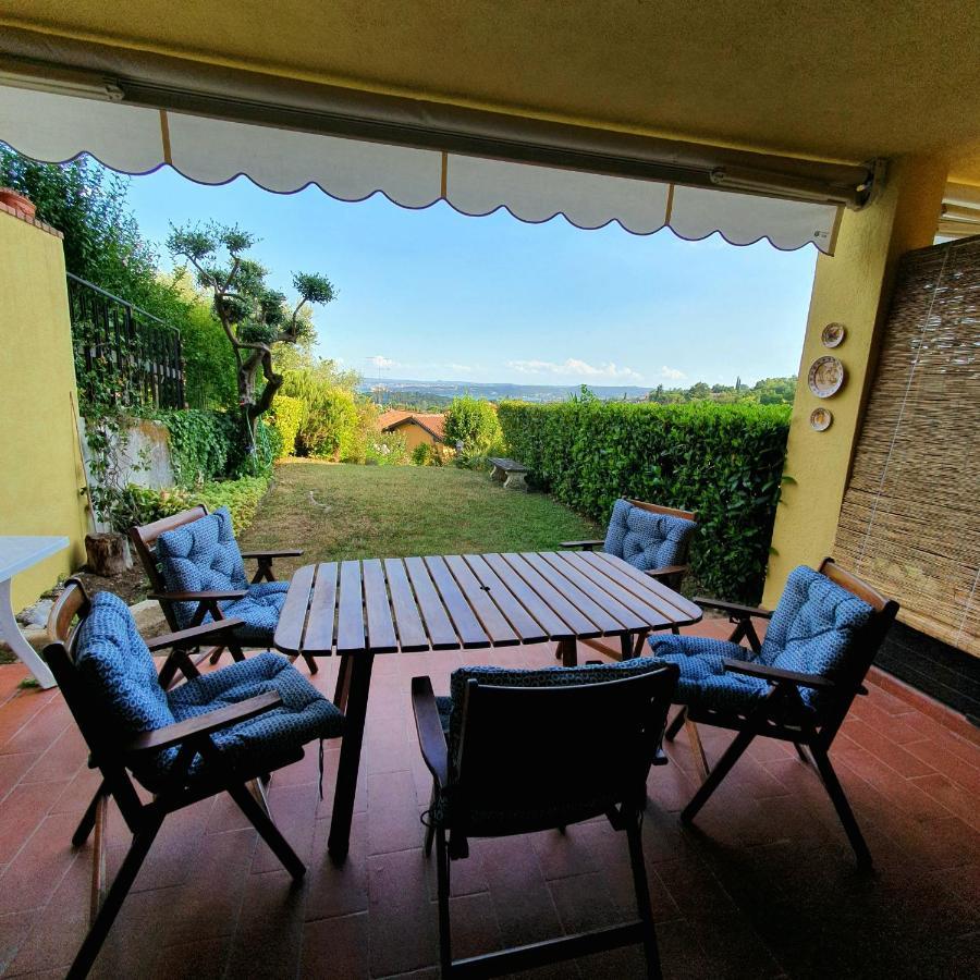 Appartamento Stropea Con Giardino Privato E Piscina 索亚诺·德尔·拉戈 外观 照片
