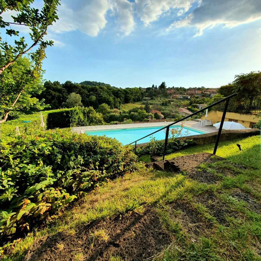 Appartamento Stropea Con Giardino Privato E Piscina 索亚诺·德尔·拉戈 外观 照片